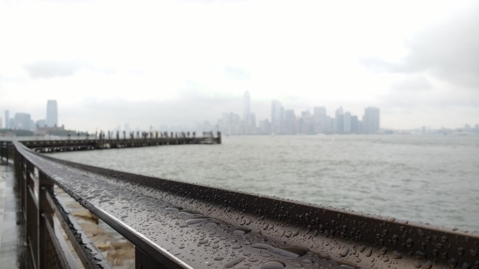 Motorola Moto G (4) sample photo. Rain, river, drops photography