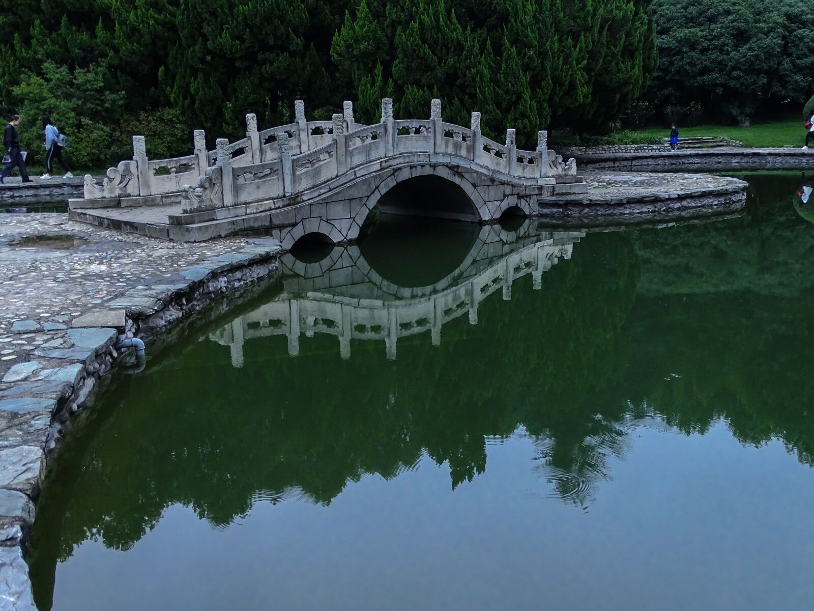 Sony Cyber-shot DSC-HX350 sample photo. Bridge, water, pond photography