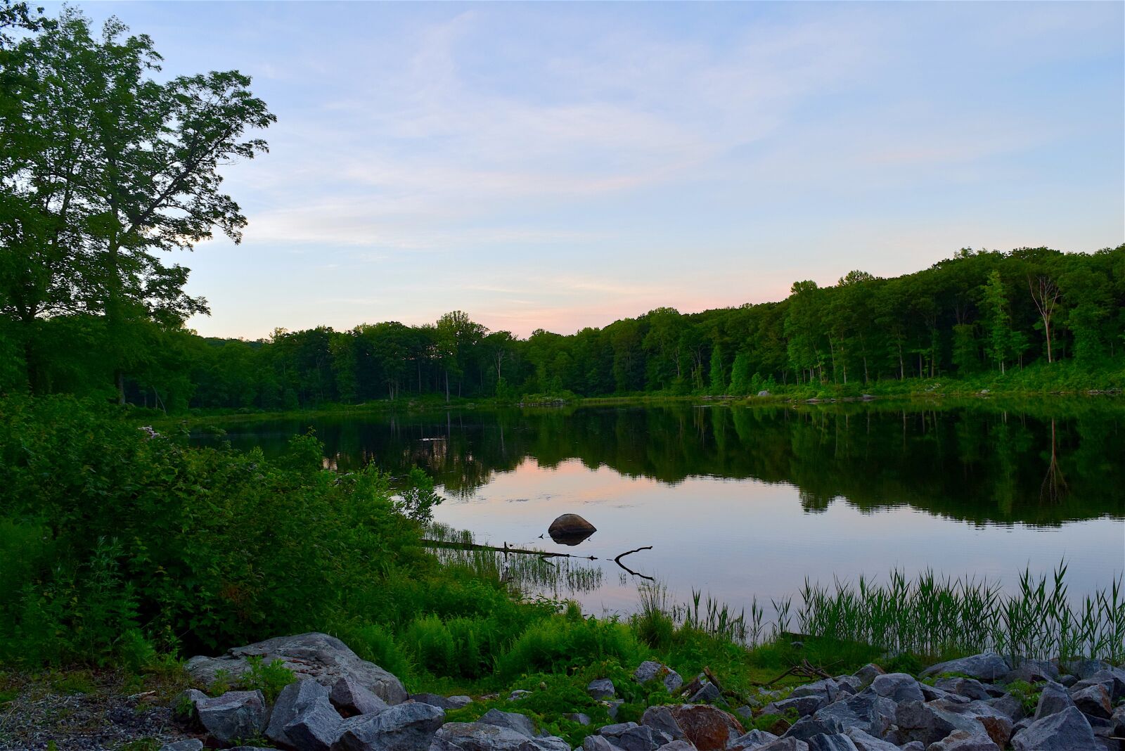 Nikon D3300 sample photo. Lake, sunset, water photography