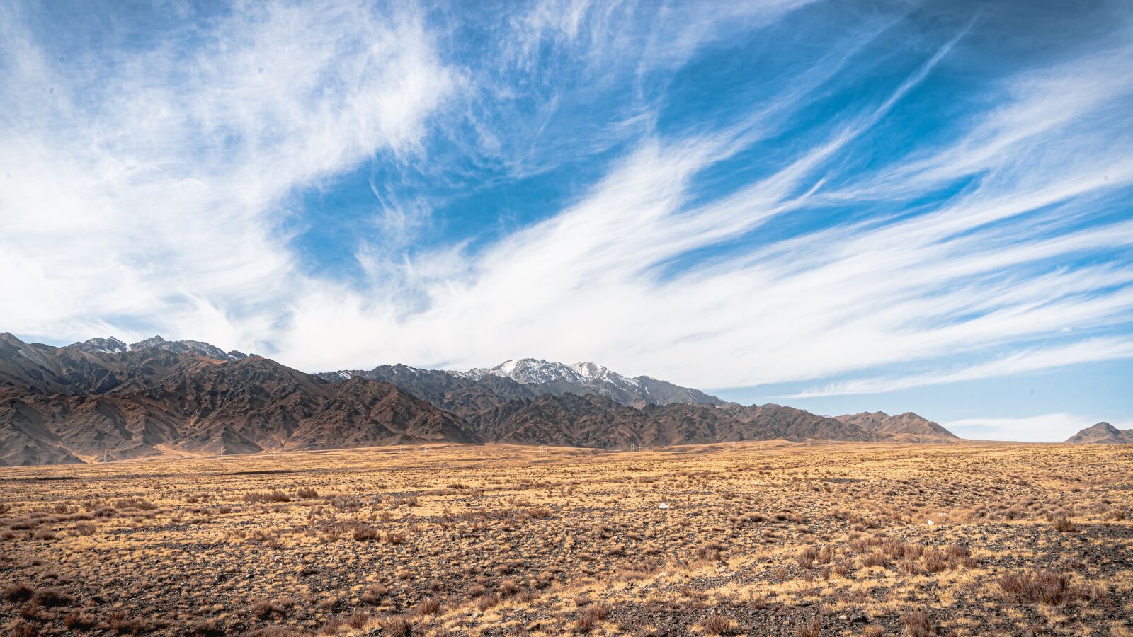 Sony a7 III sample photo. Xinjiang, desert, mountains photography