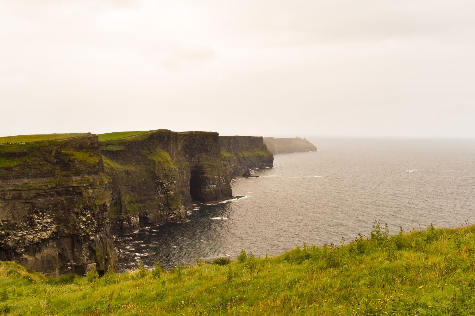 Nikon D3500 sample photo. Cliffs, ireland, nature photography