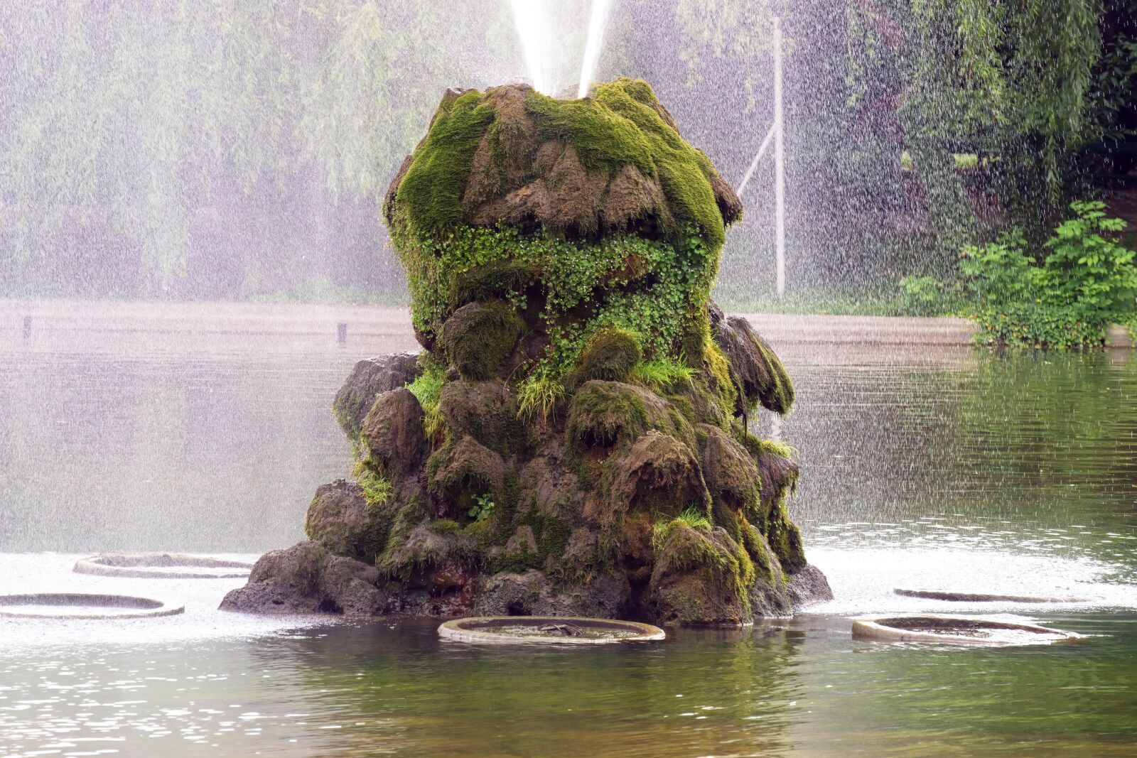 Nikon D5300 sample photo. Landscape, the fountain, water photography