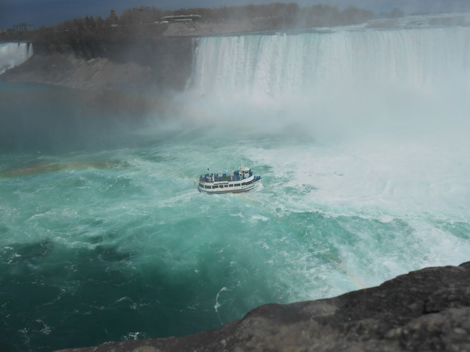 Nikon COOLPIX S2700 sample photo. Niagara, waterfall, rainbow photography