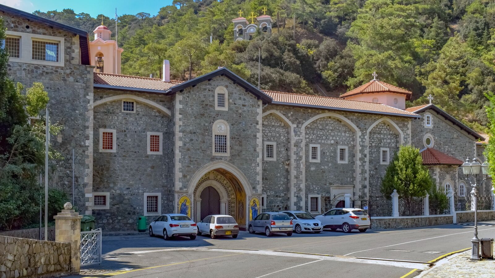 Nikon D3300 sample photo. Cyprus, kykkos monastery, building photography