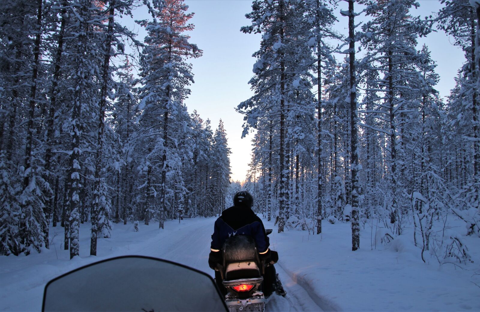 Canon EOS 80D sample photo. Scooter, snow, cold photography