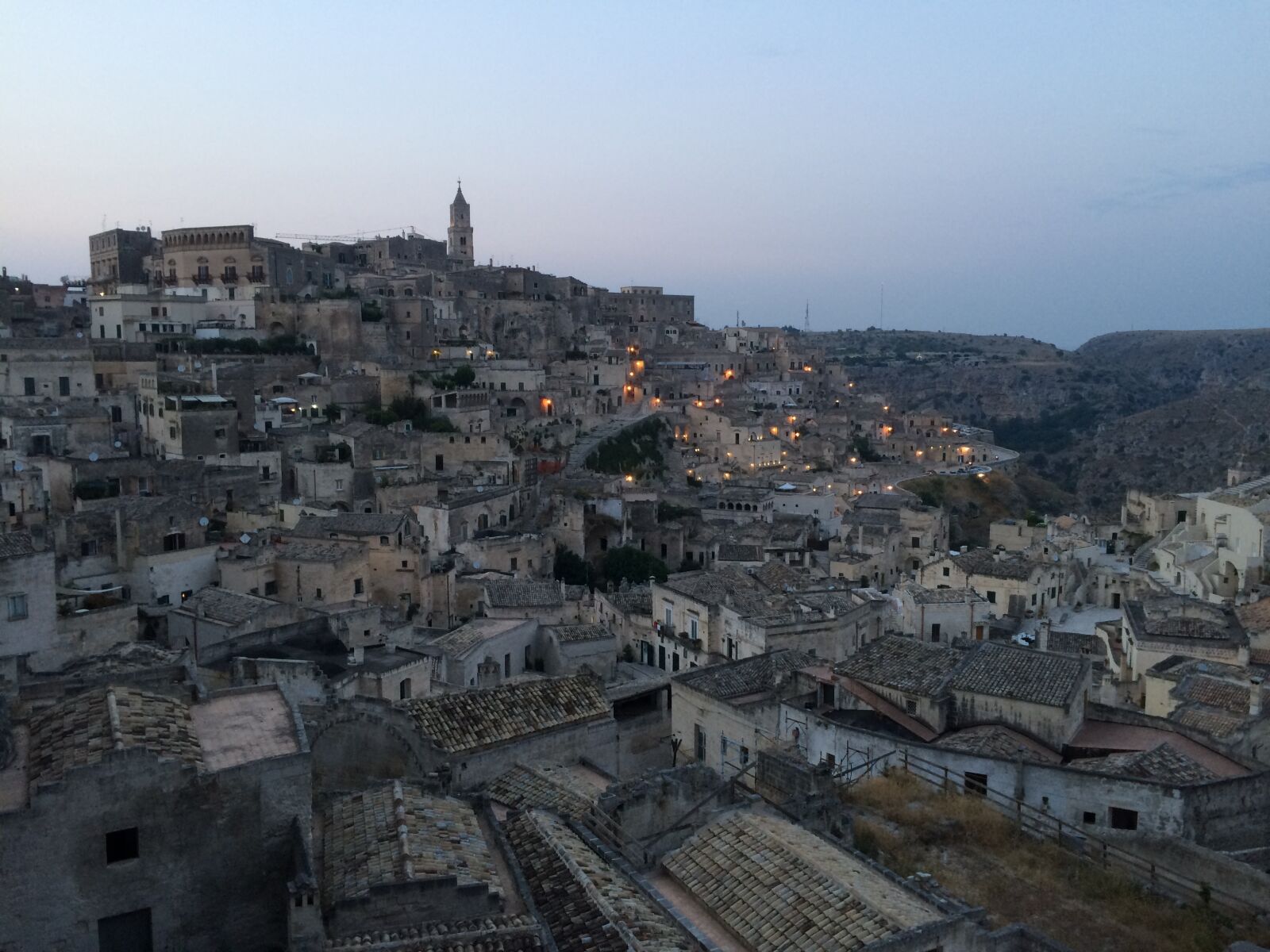 iPhone 5s back camera 4.15mm f/2.2 sample photo. Matera, basilicata, sassi photography