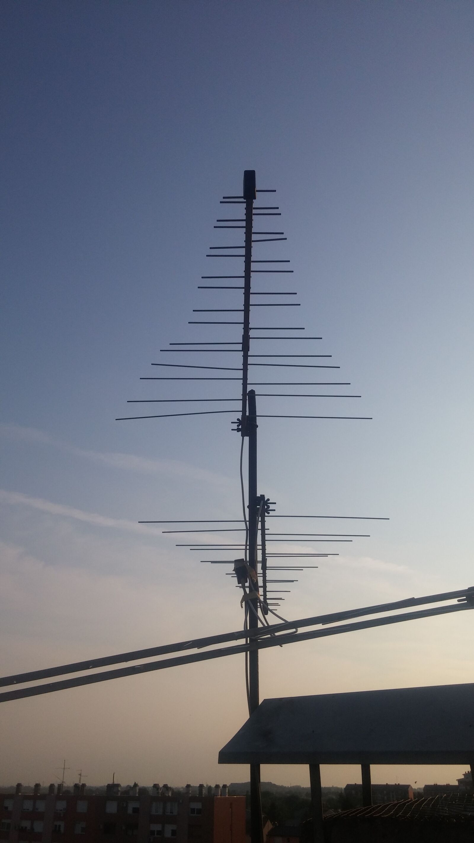 LG D855 sample photo. Antenna, sunset photography