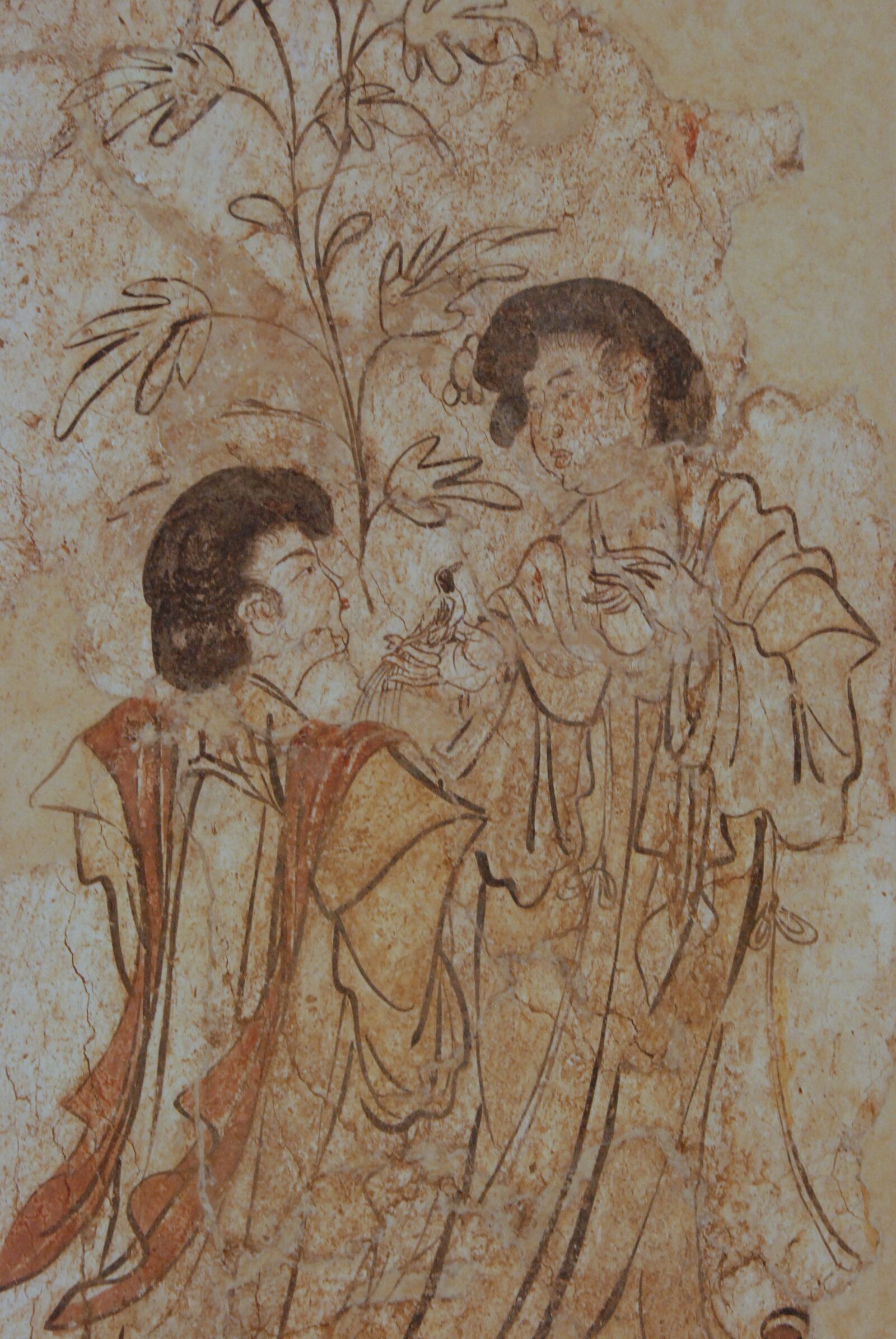 Nikon D80 sample photo. Fresco, mural, oriental photography