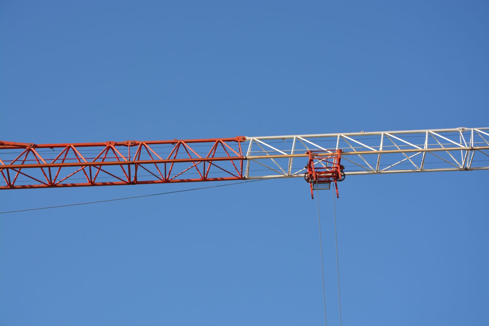 Nikon D5200 sample photo. Crane arm, site, work photography