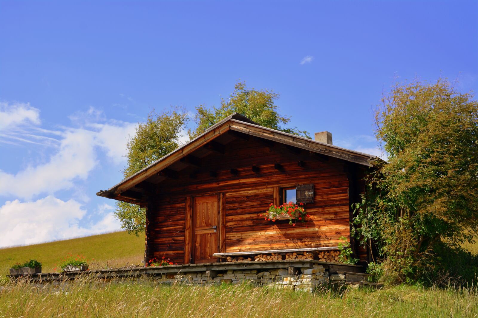 Nikon D7100 sample photo. House, wood, mountain photography