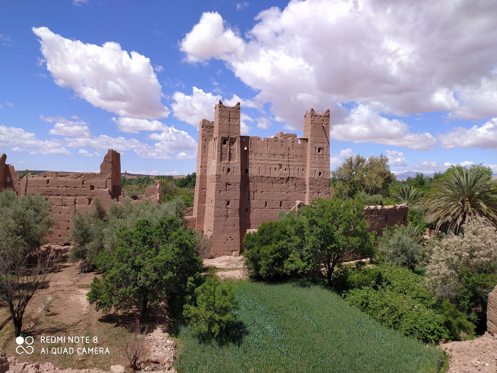 Xiaomi Redmi Note 8 sample photo. Kasbah, aitwahi, aithamou photography