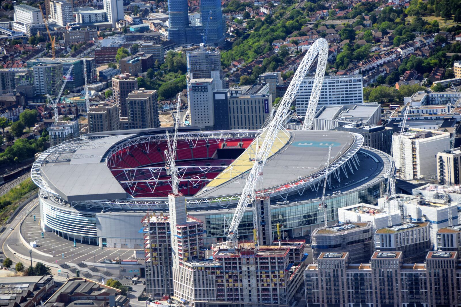 Nikon D3300 sample photo. Wembley, football, stadium photography