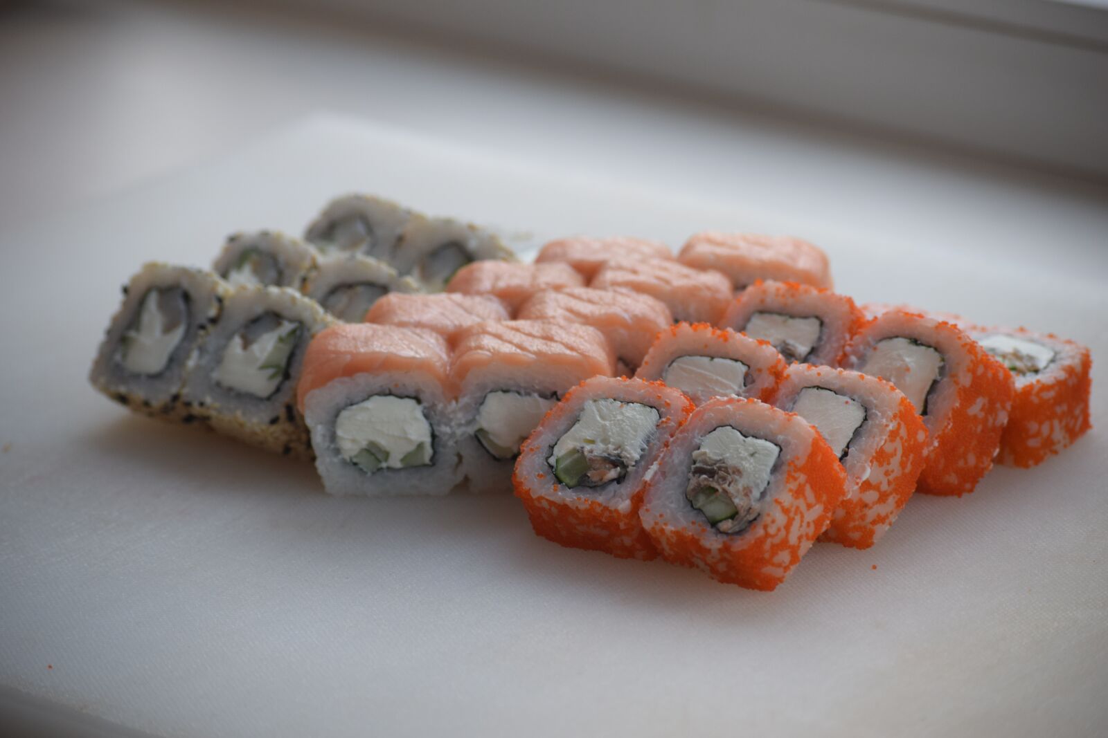 Nikon D3300 sample photo. Food, rolls, sushi photography