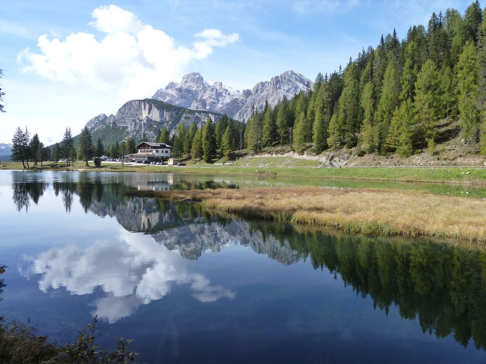 Panasonic Lumix DMC-ZS7 (Lumix DMC-TZ10) sample photo. Lake antorno, misurina, auronzo photography