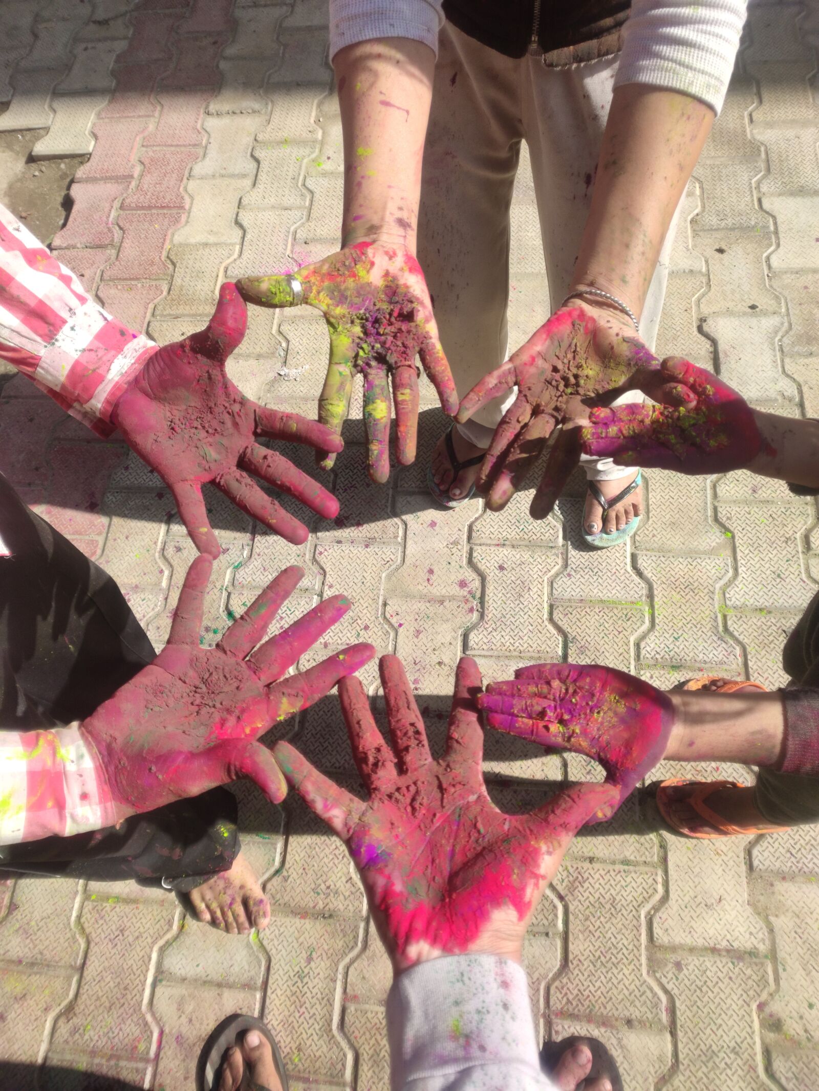 Xiaomi Redmi Note 7 Pro sample photo. Holi, color, colour photography