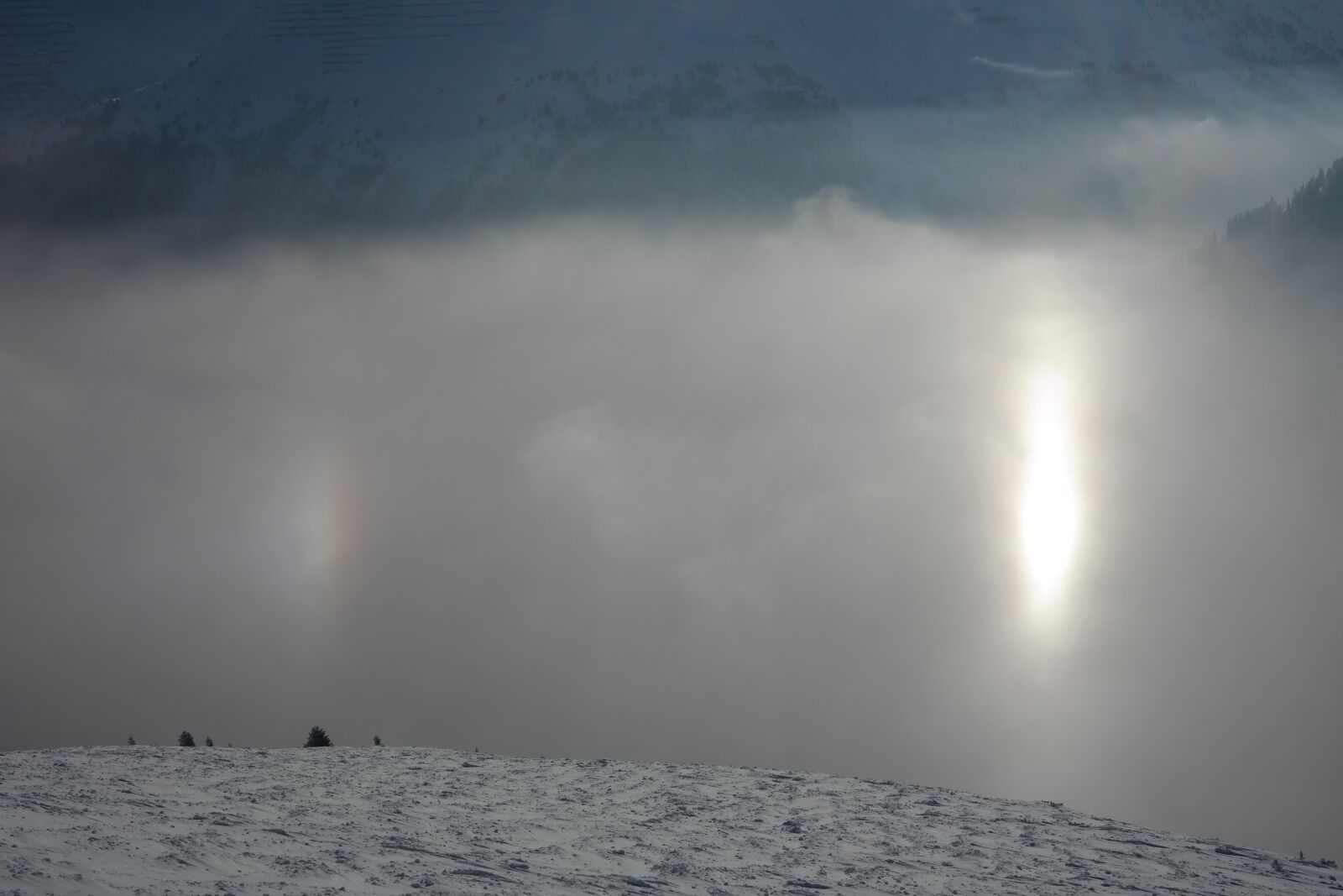 Samsung NX300 sample photo. Sun, reflection, fog photography