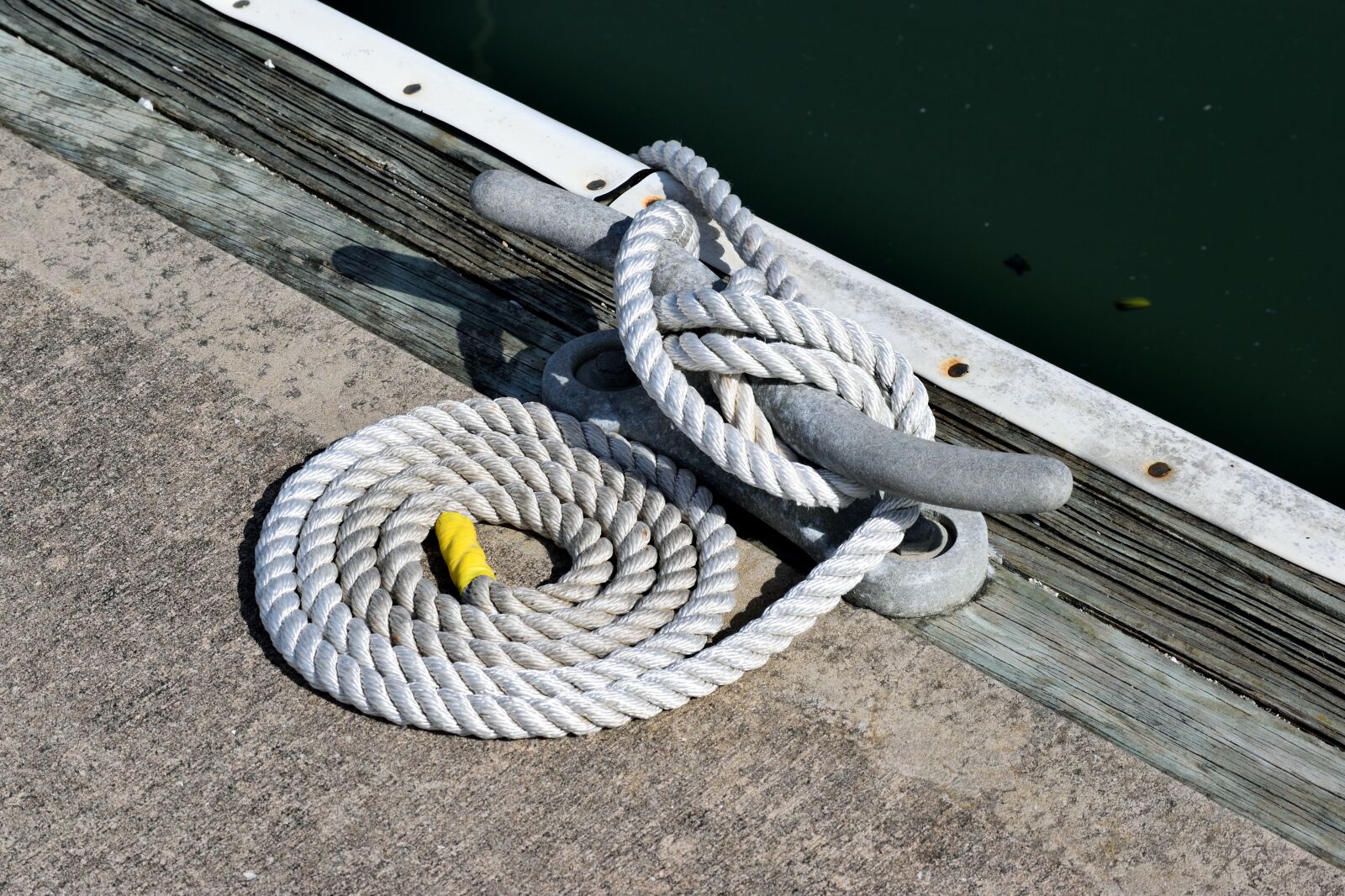 Nikon D3300 sample photo. Mooring, tie up, rope photography