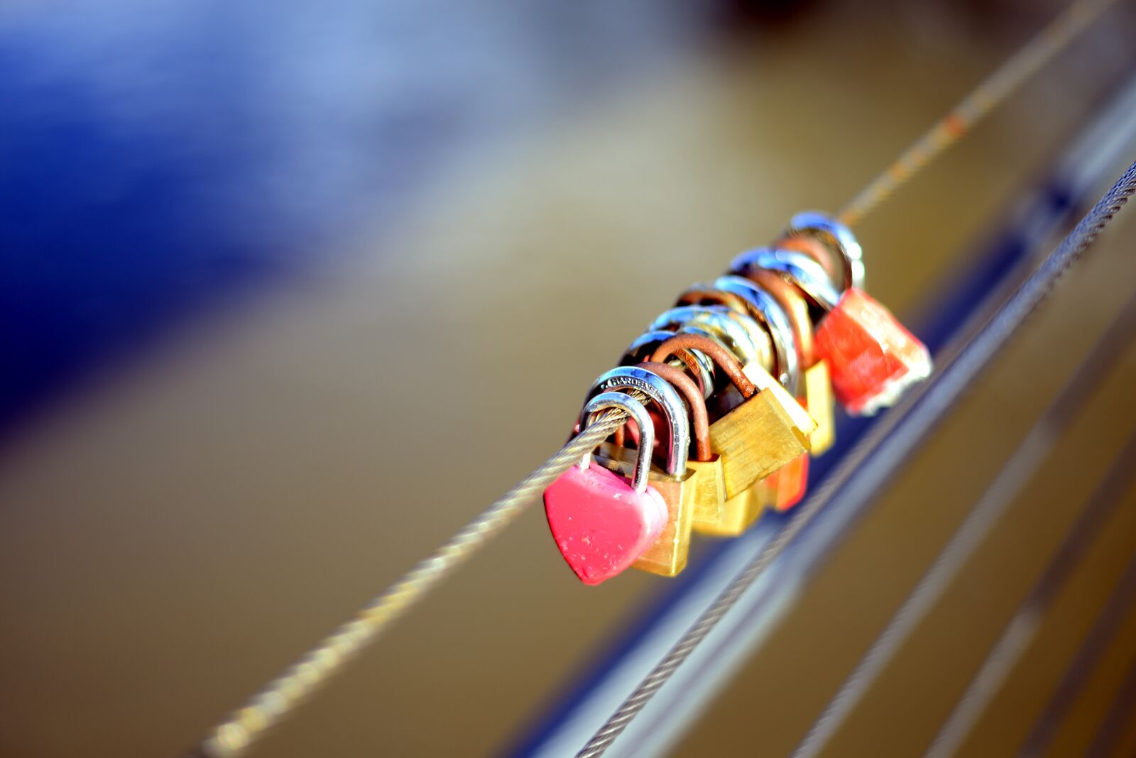 Nikon D610 sample photo. Love locks, metal, love photography