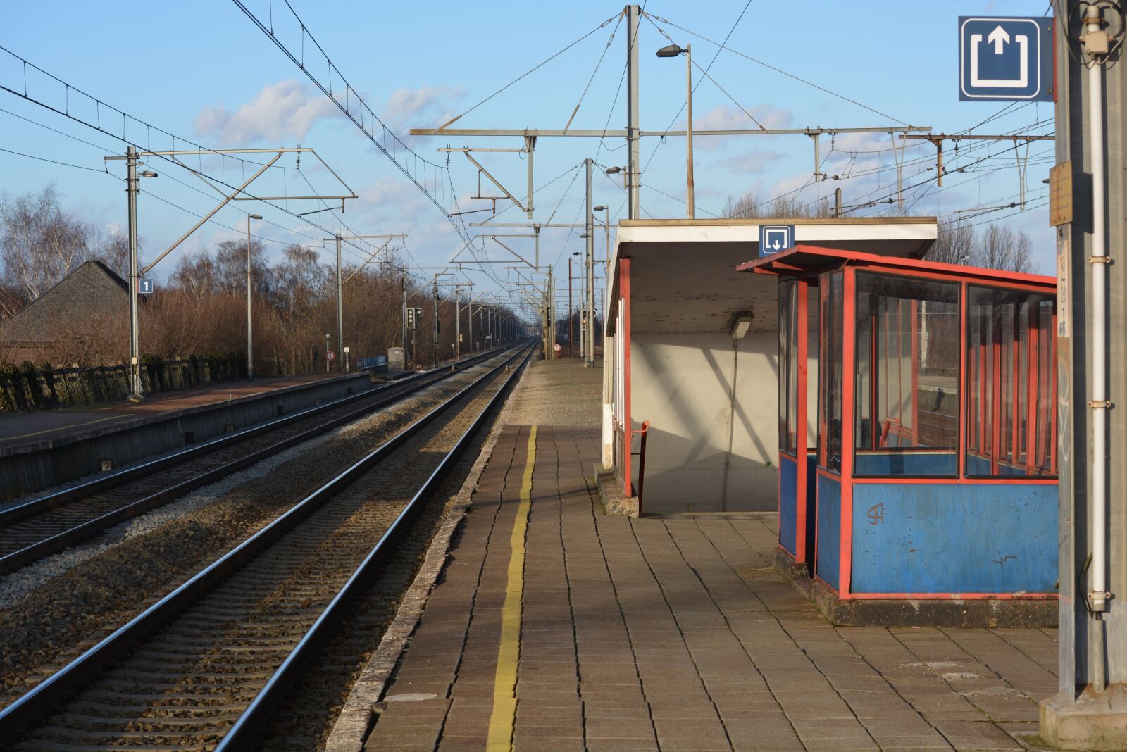 Nikon D5200 sample photo. Station, tracks, railway photography