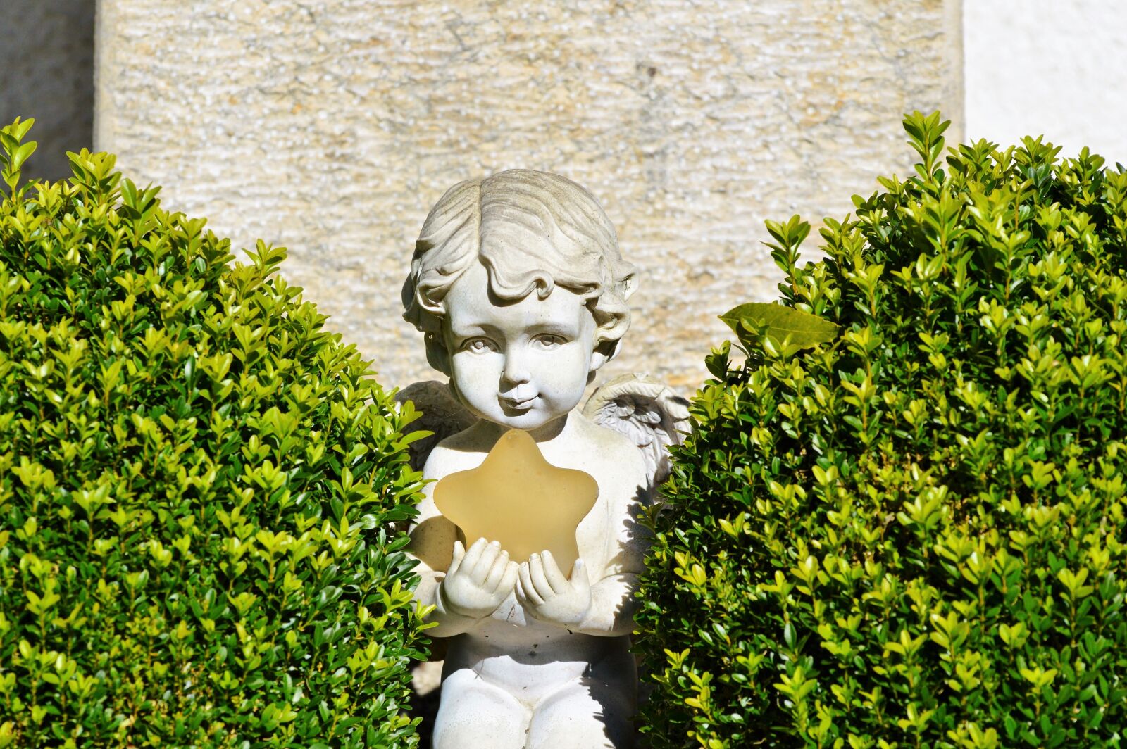 Nikon D3200 sample photo. Angel, sculpture, statue photography