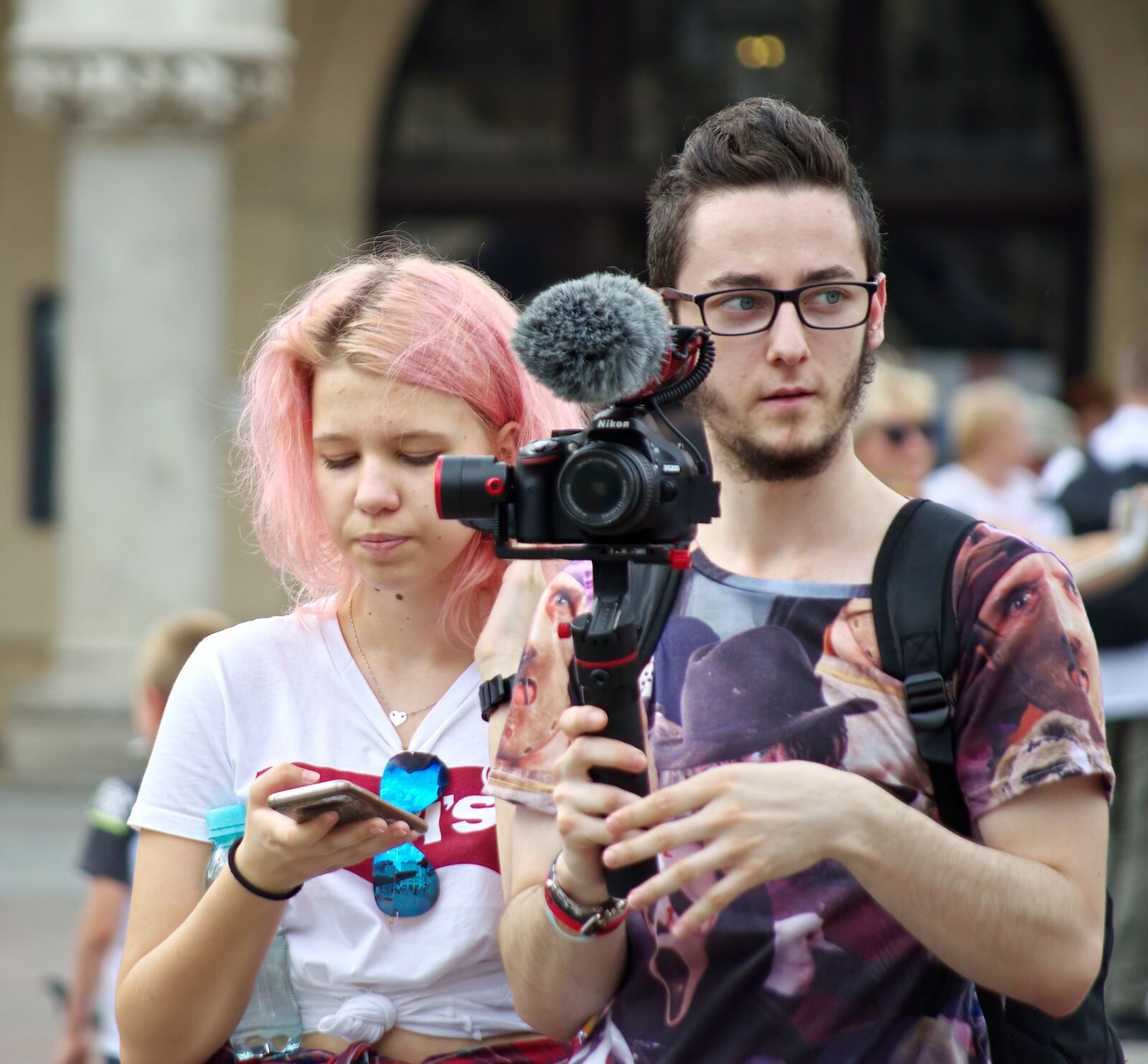 Nikon D5100 sample photo. Couple, young people, people photography