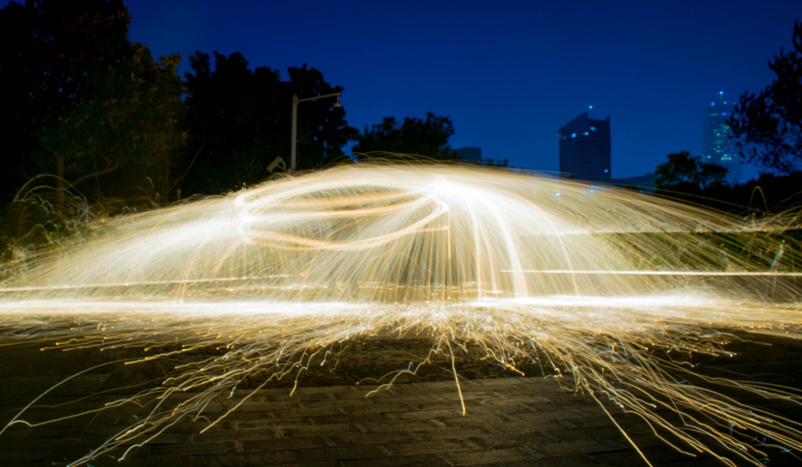Nikon D5300 sample photo. Light, fire, star photography