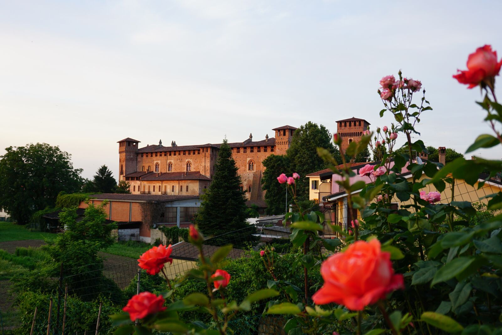 Sony a6000 sample photo. Castle sant'angelo lodigiano, castle photography