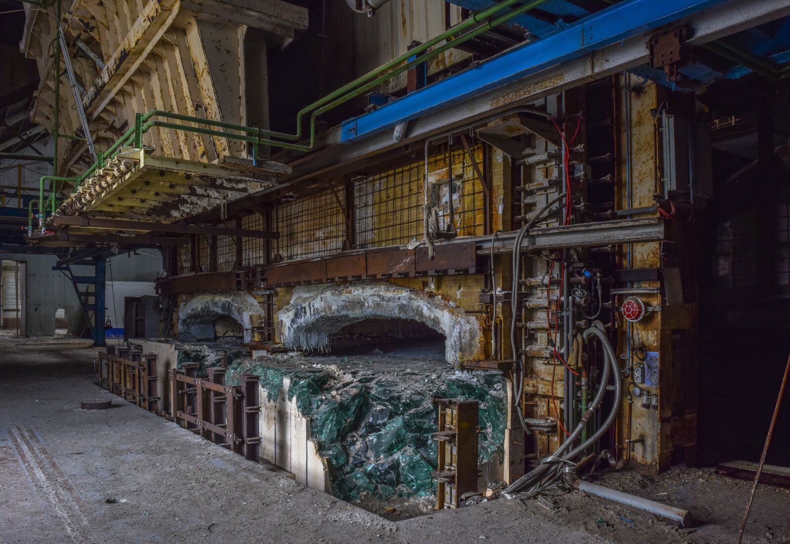 Nikon D3300 sample photo. Lost places, hall, factory photography