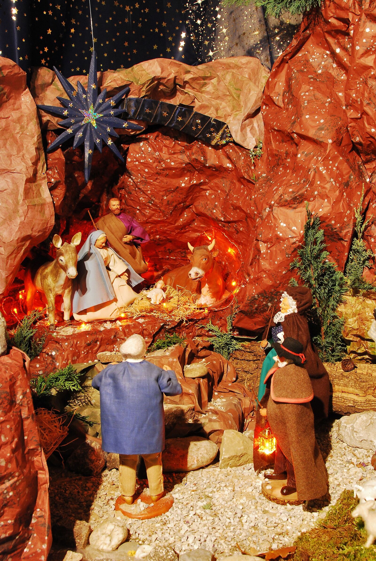 Nikon D80 sample photo. Santons, crib, christmas crib photography