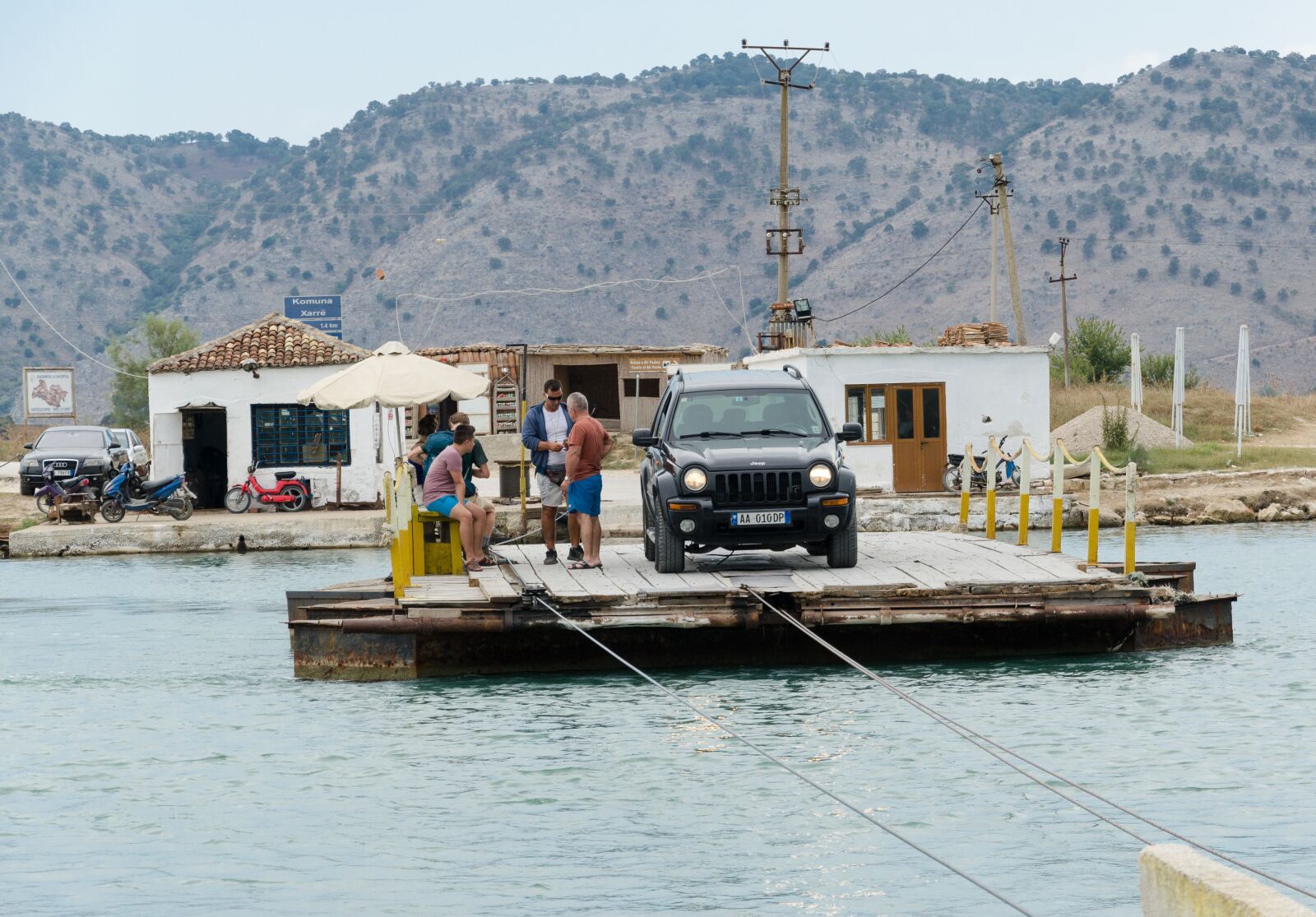 Nikon D5100 sample photo. Raft, albania, butrint photography
