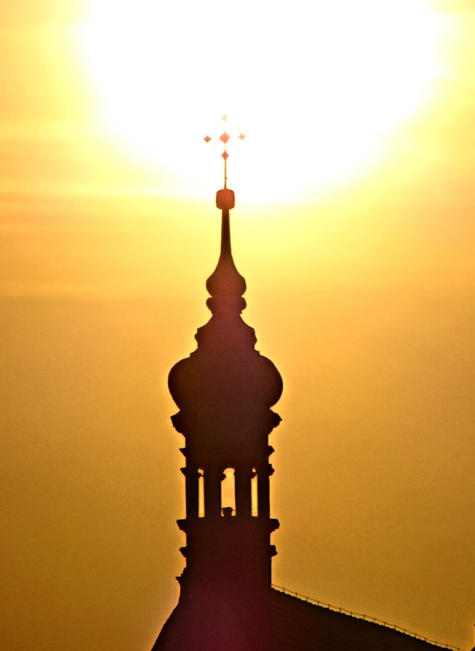 Sony Cyber-shot DSC-HX20V sample photo. Bydgoszcz, cathedral, sunset photography