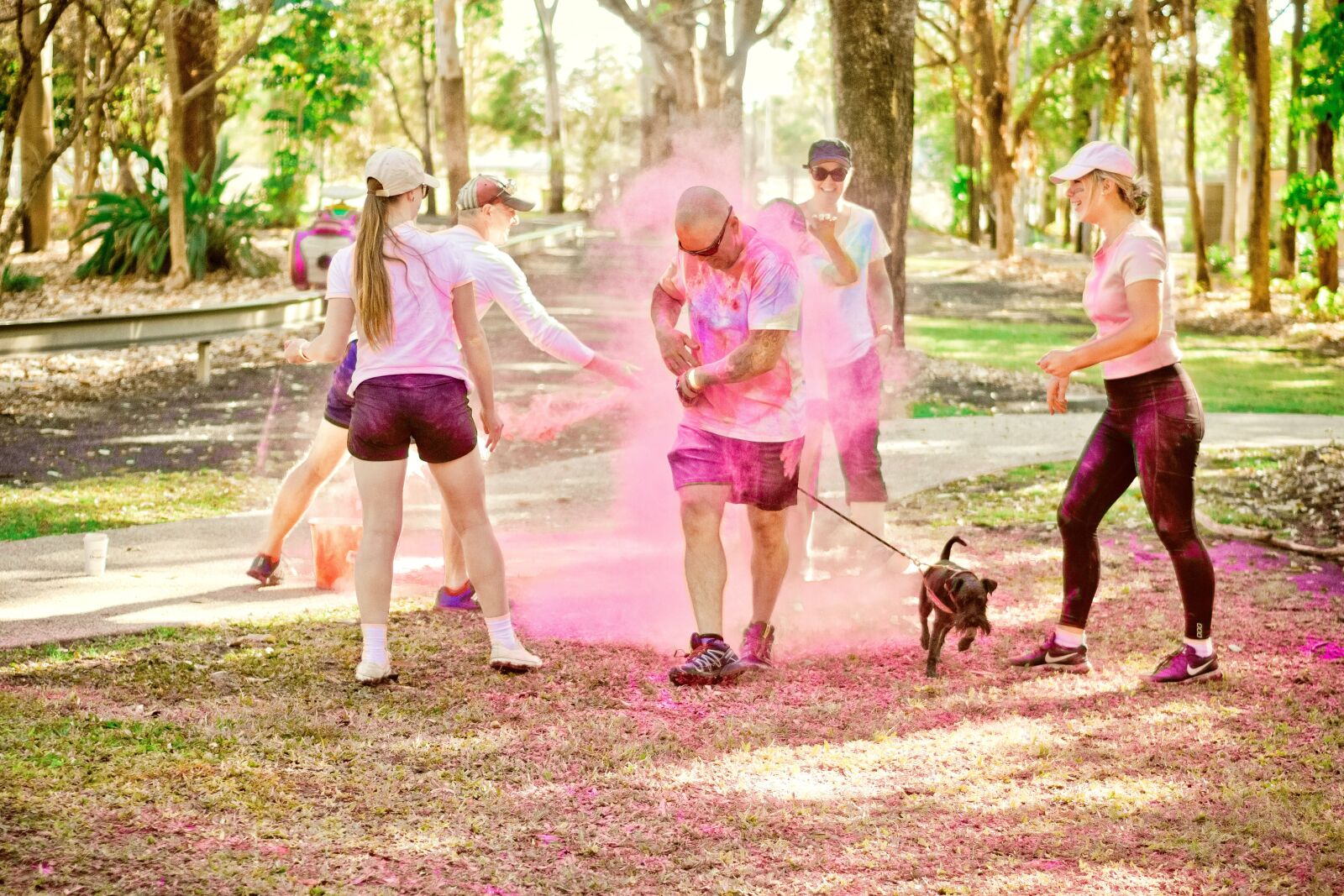 Nikon D7100 sample photo. The color run, colorful photography