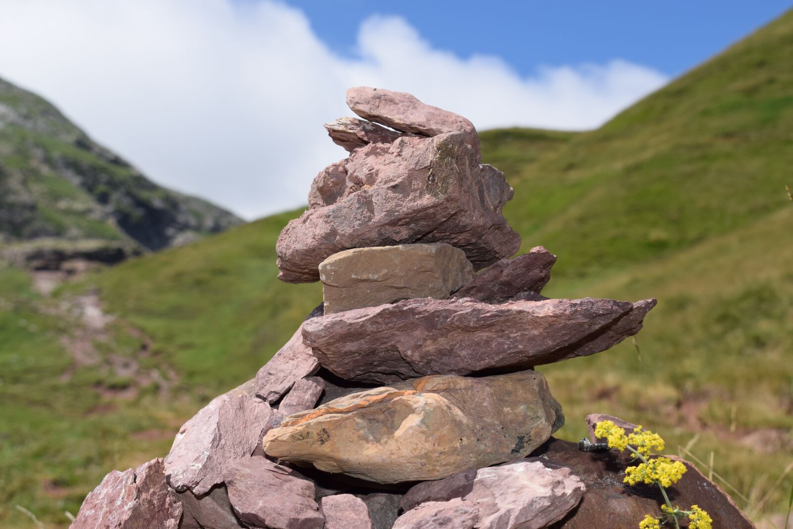 Nikon D3300 sample photo. Stones, tower, field photography