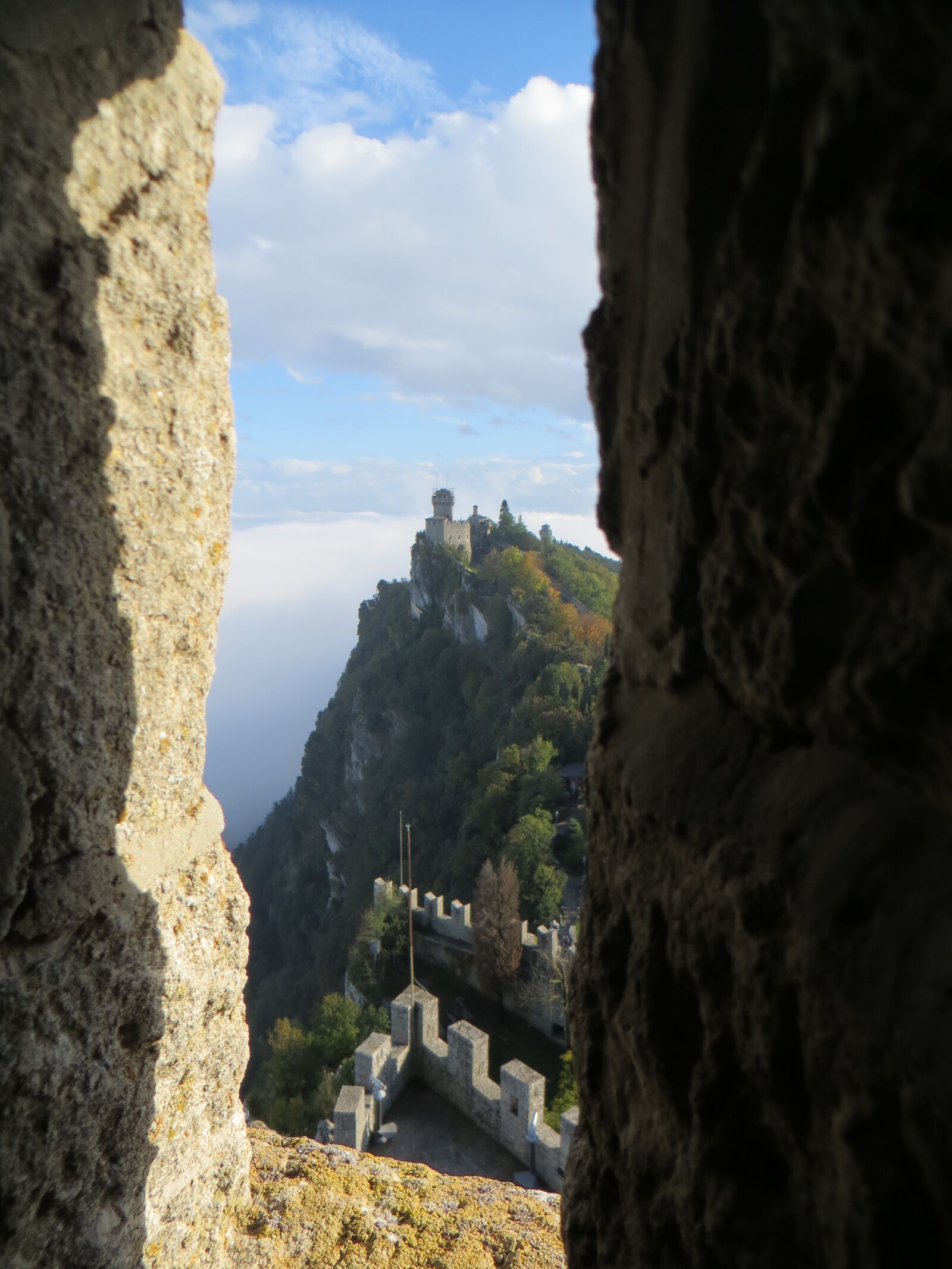 Canon PowerShot SX260 HS sample photo. Castle, san, marino photography