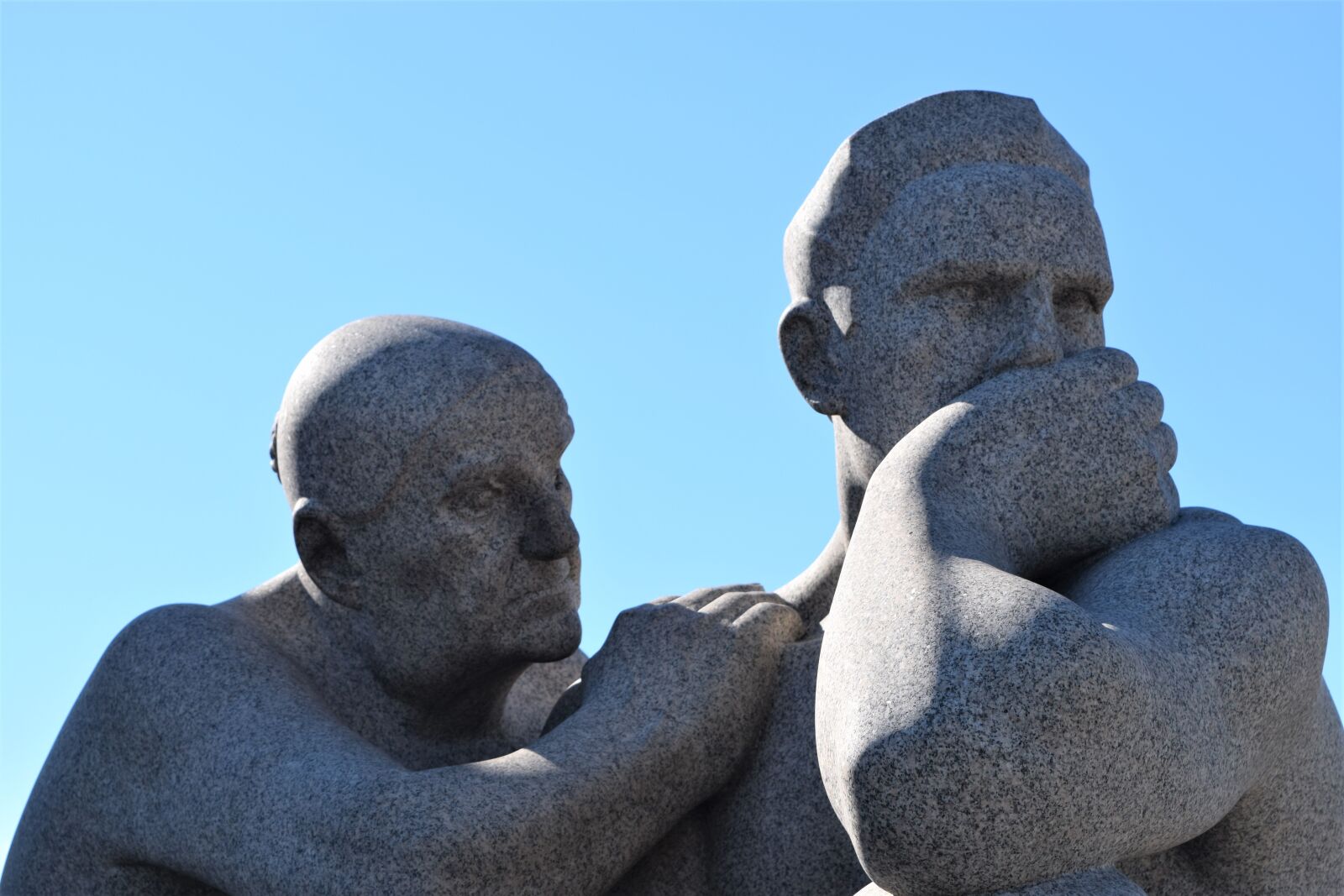 Nikon D3300 sample photo. Statues, sculpture, oslo photography