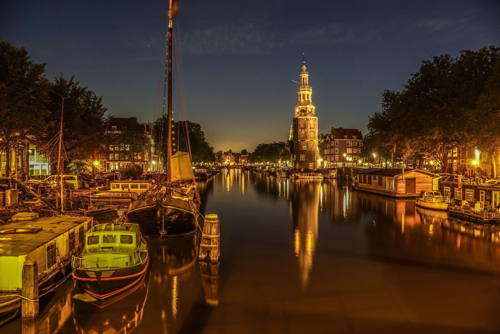 Sony DT 18-135mm F3.5-5.6 SAM sample photo. Amsterdam, boat, haafen photography