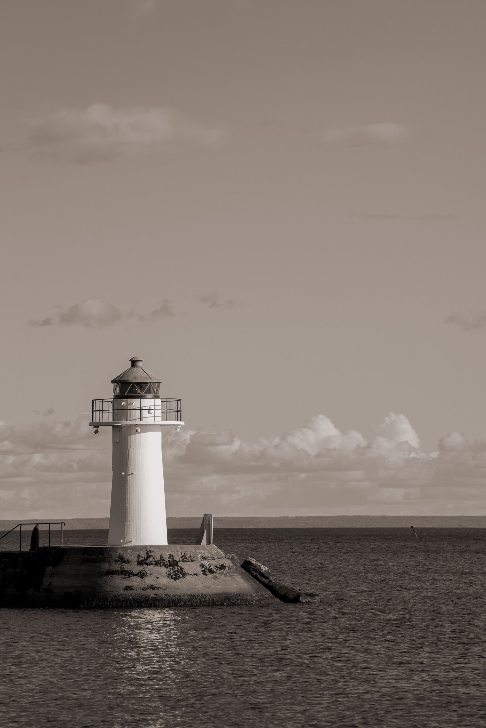 Nikon D750 sample photo. Lighthouse, vättern, water photography