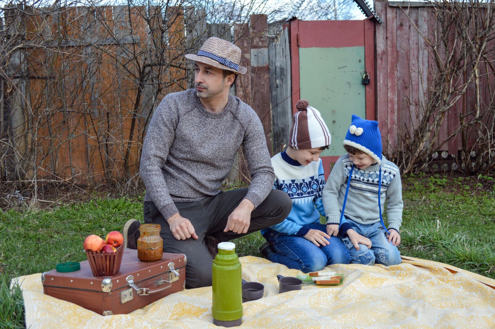 Nikon D3200 sample photo. Family, father, kids photography