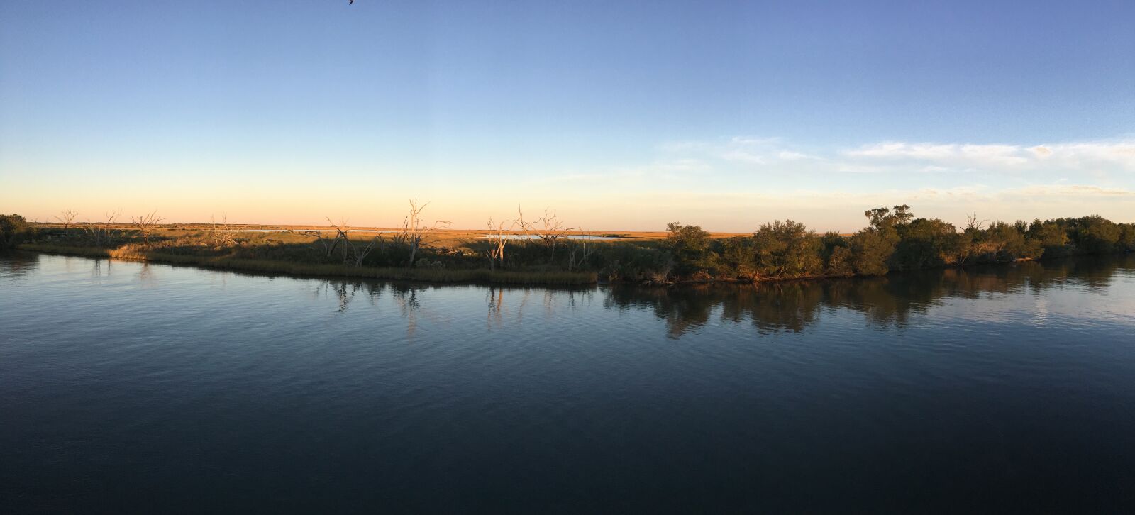 Apple iPhone 6s sample photo. Marsh, sunset, landscape photography