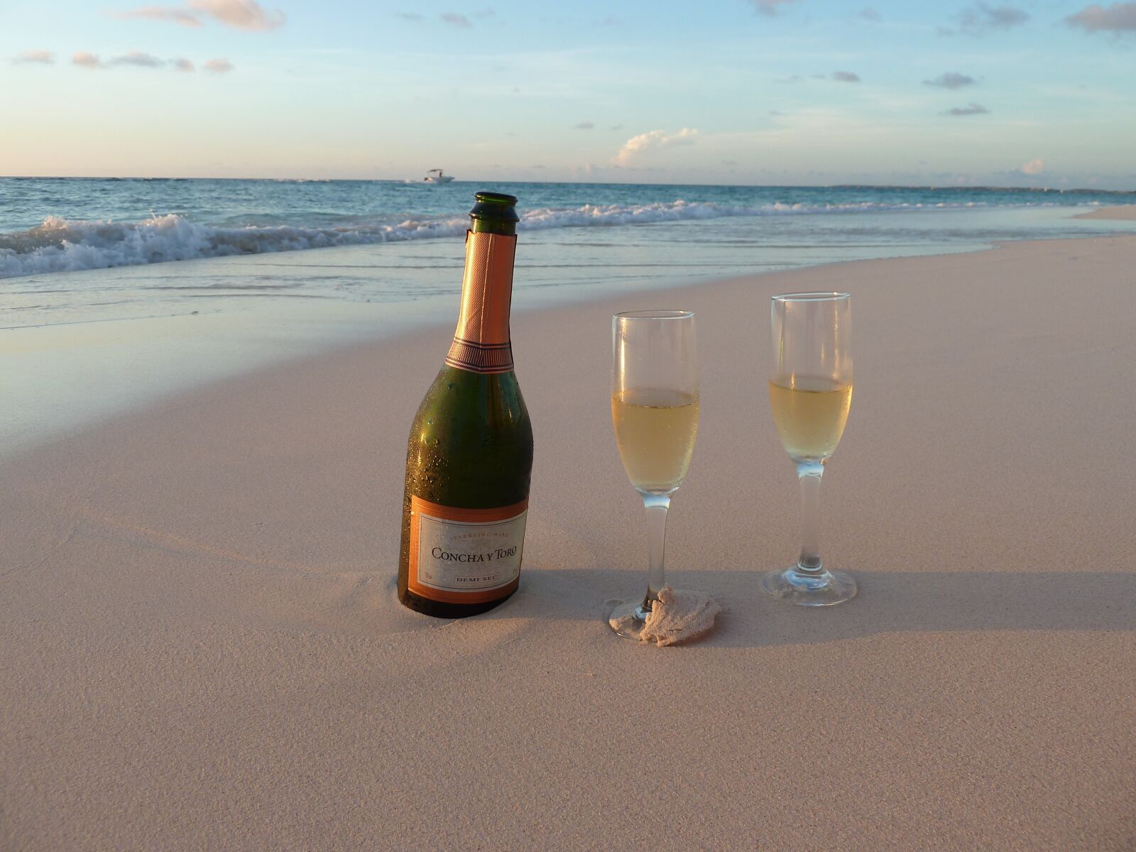 Panasonic Lumix DMC-ZS5 (Lumix DMC-TZ8) sample photo. Sea, champagne, aruba photography
