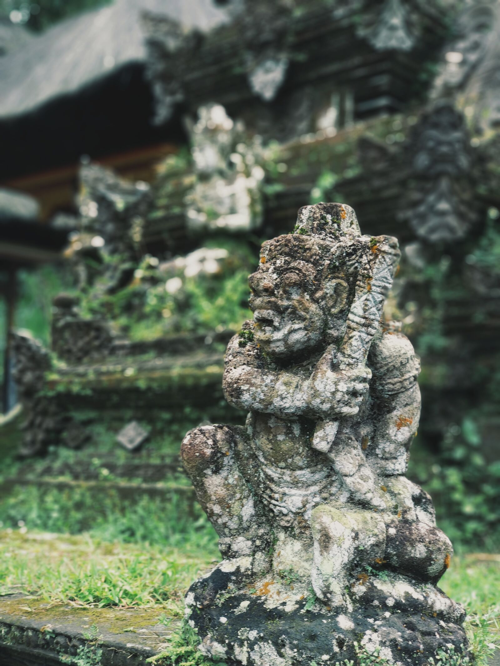 Xiaomi Mi A1 sample photo. Bali, temple, statue photography