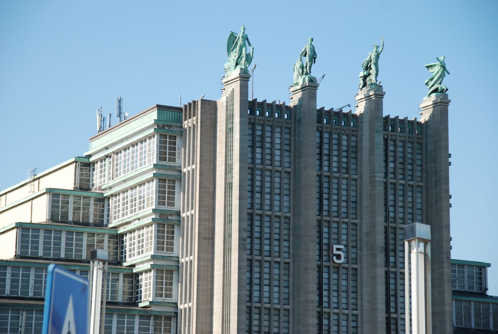 Nikon D80 sample photo. Brussels, architecture, art deco photography
