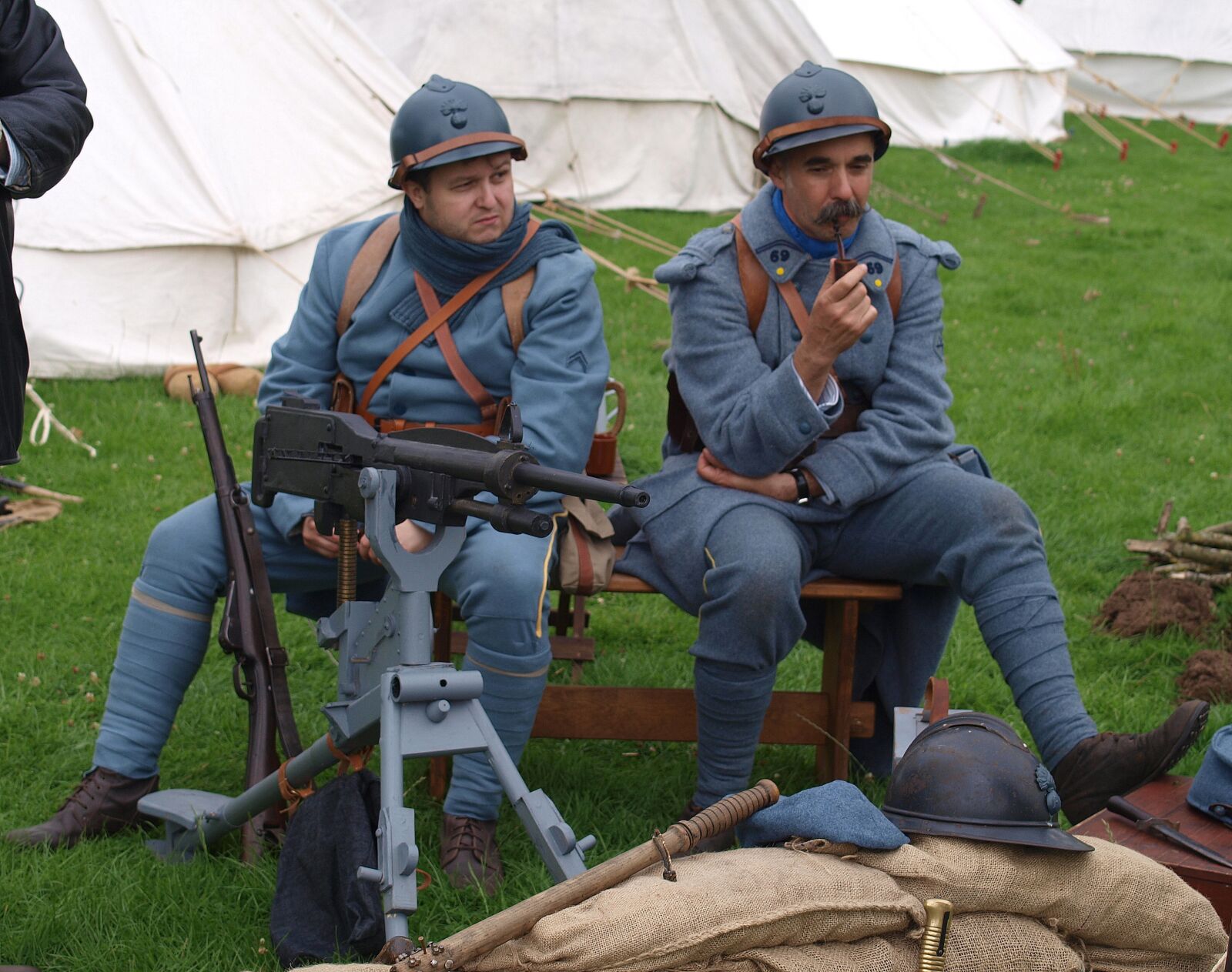 Olympus E-520 (EVOLT E-520) sample photo. French, army, war photography
