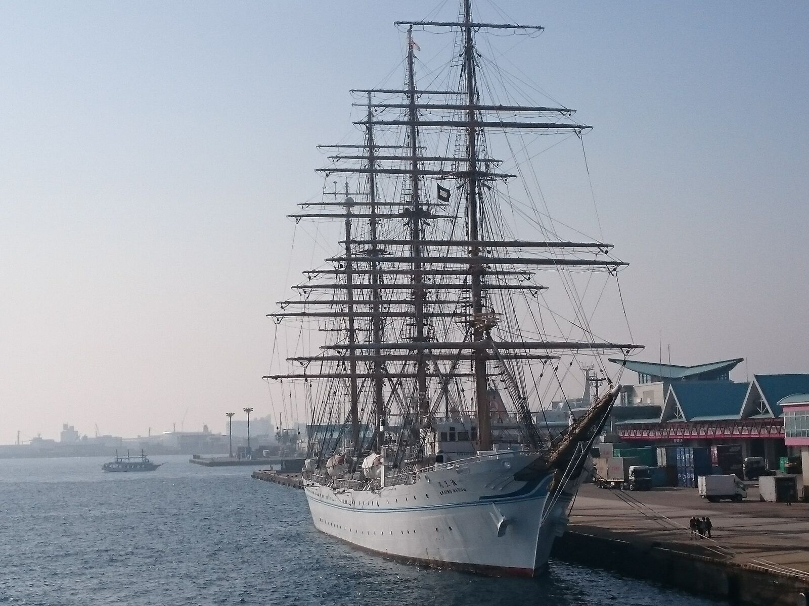 Sony Xperia Z3 sample photo. Ship, nippon maru, sea photography