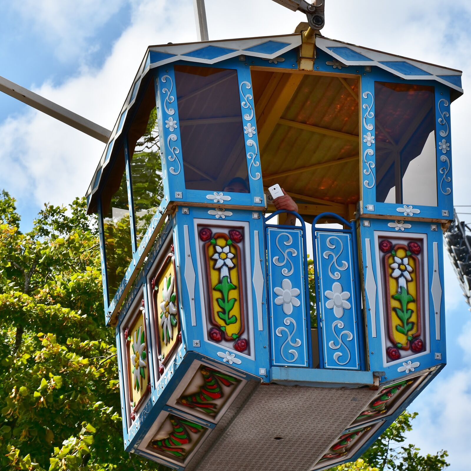 Nikon D7200 sample photo. Ferris wheel, gondolas, ride photography