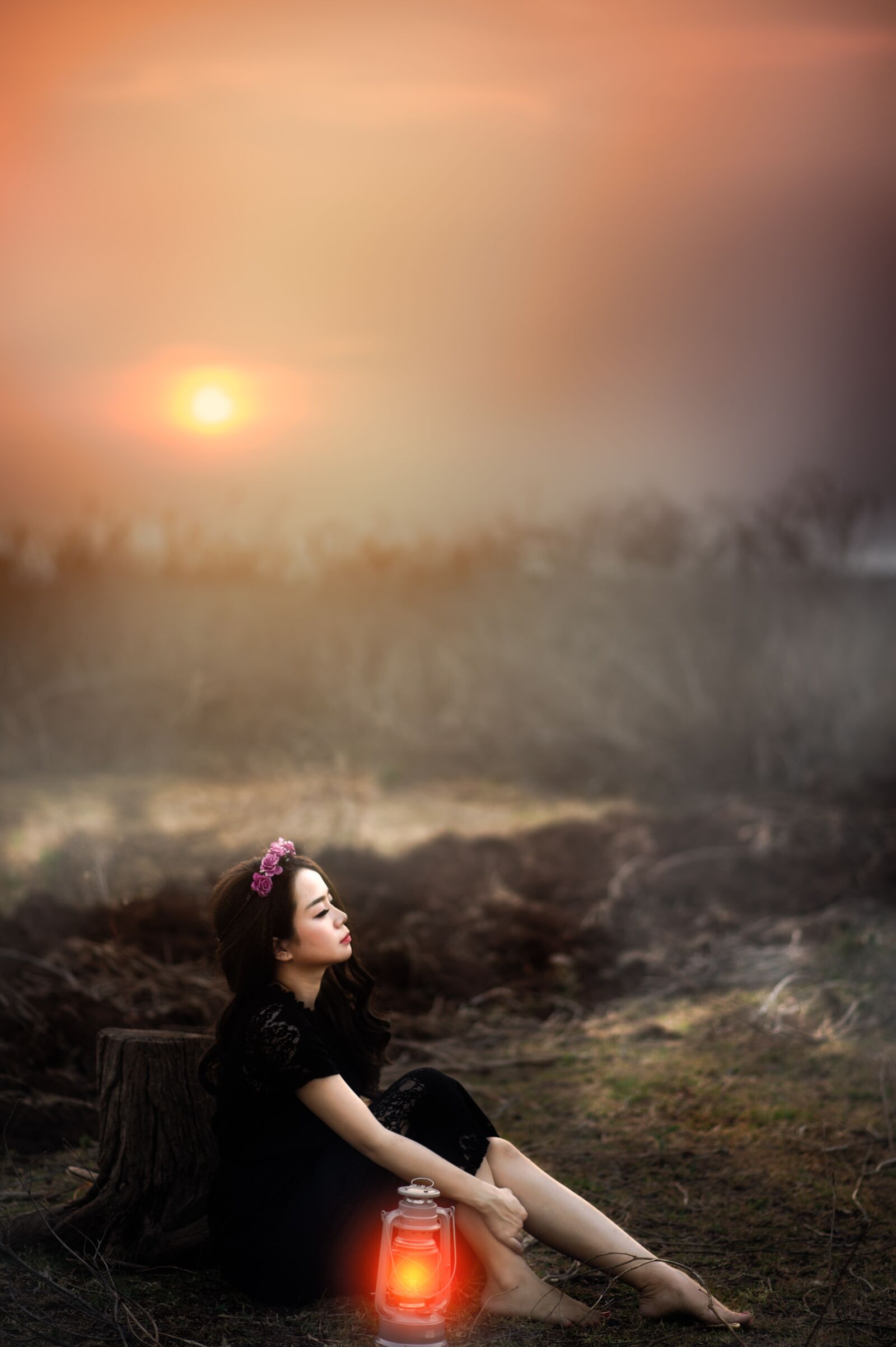 Nikon D700 sample photo. Girl, field, female photography