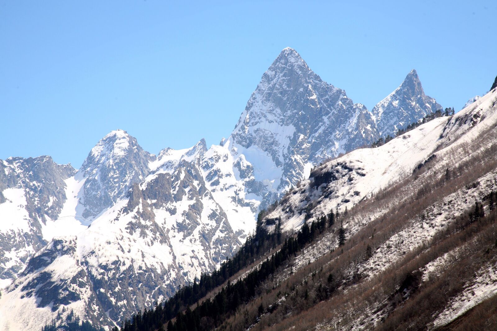 Canon EOS 5D sample photo. The caucasus, mountains, top photography