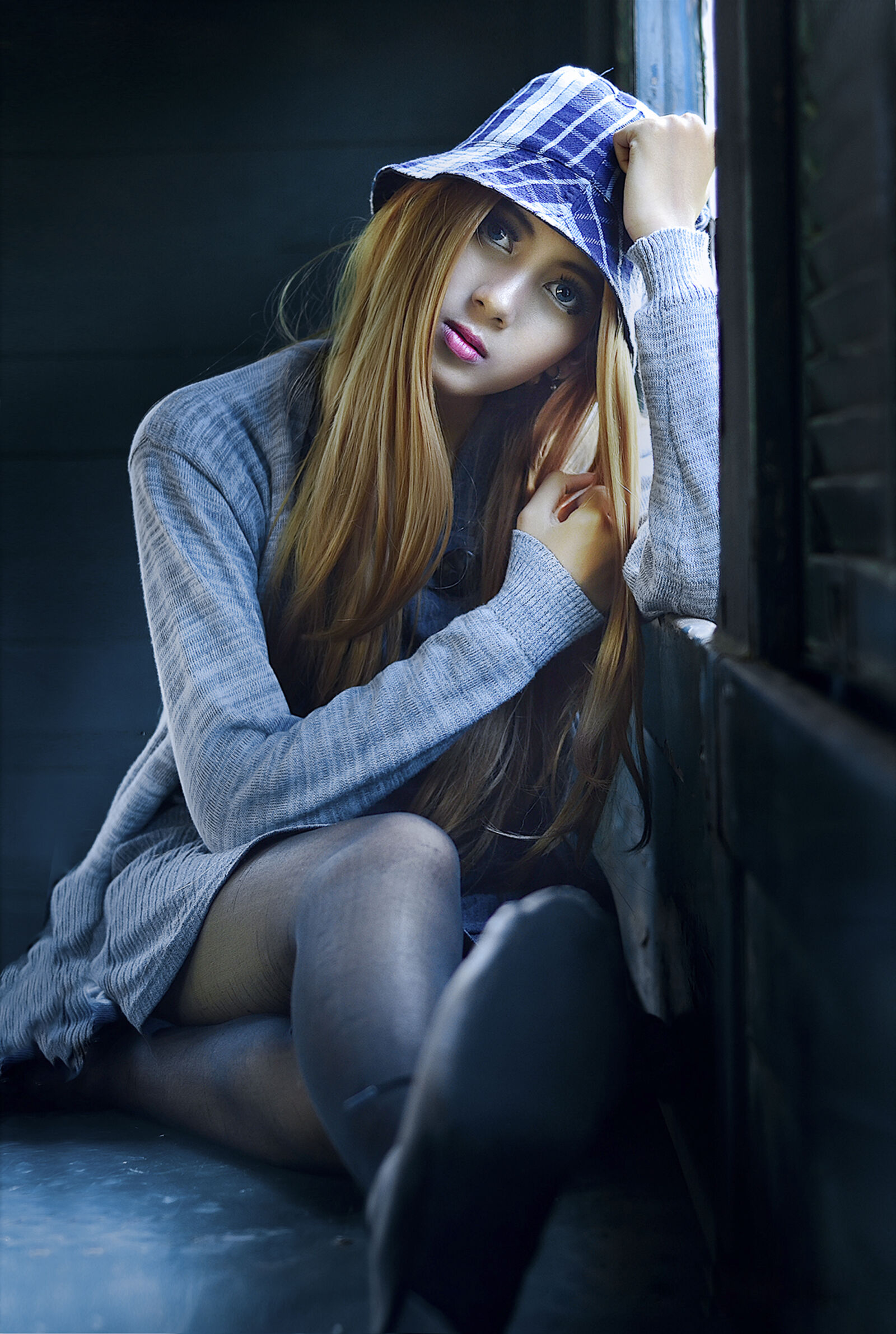 Nikon AF Nikkor 50mm F1.8D sample photo. Attractive, beautiful, fashion, female photography