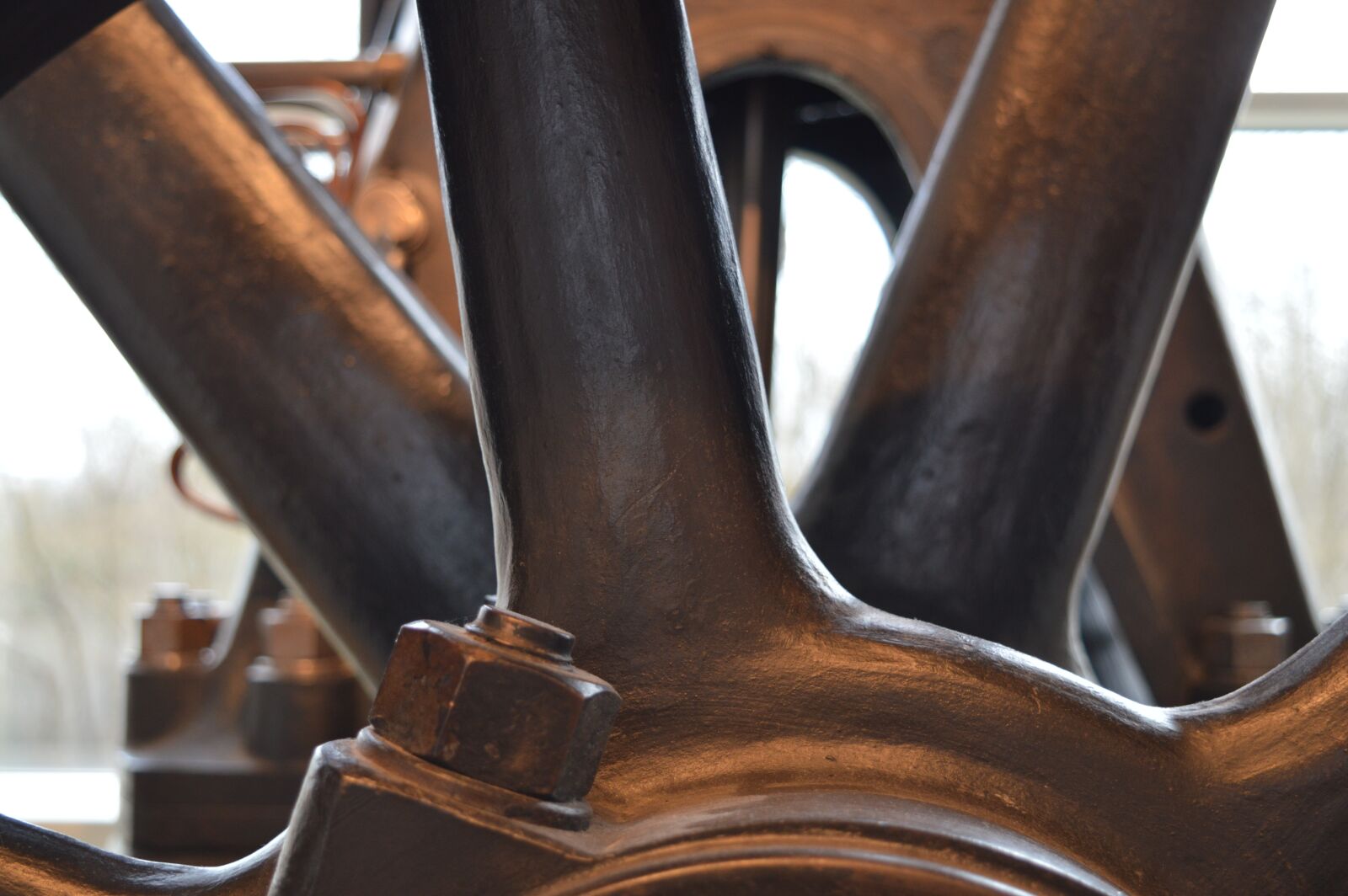Nikon D3200 sample photo. Bill, conveyor wheel, zoom photography
