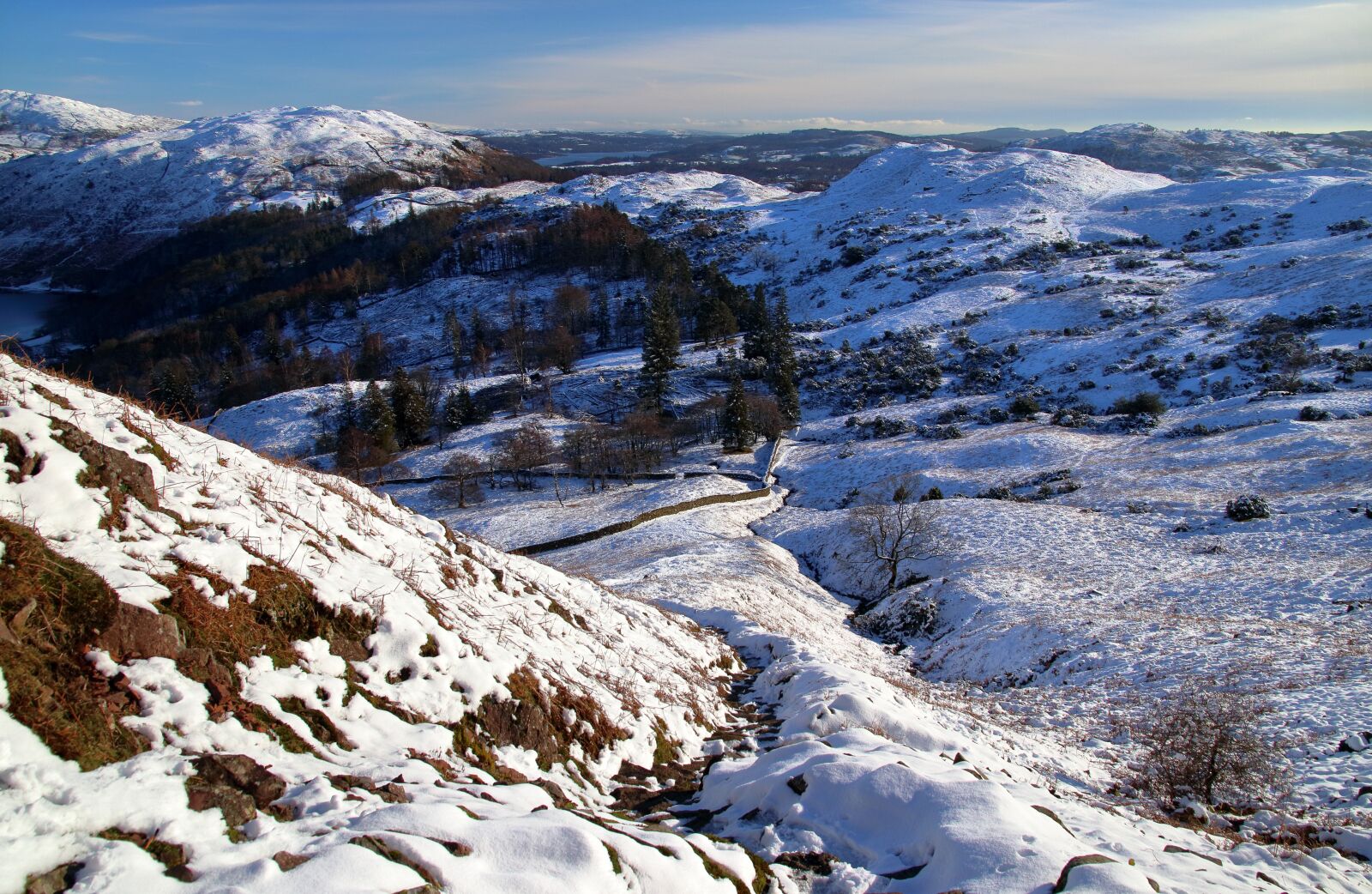 Canon EOS 80D sample photo. Lake district, winter, snow photography